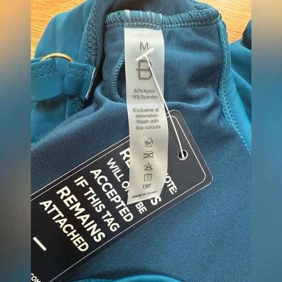 Blooming Jelly Womens High Waisted Bikini Set Two Piece Swimsuit NWT - Picture 7 of 7